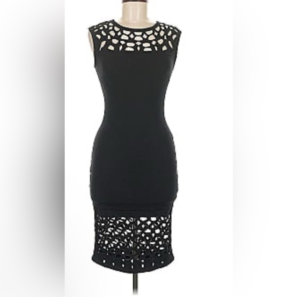 NWT Black Cutout Dress